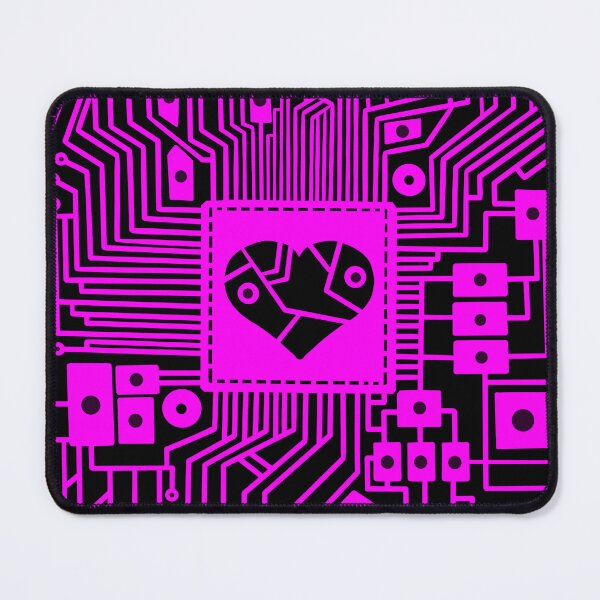 Item preview, Neon Pink Chip designed and sold by RainbowColorsArt.
