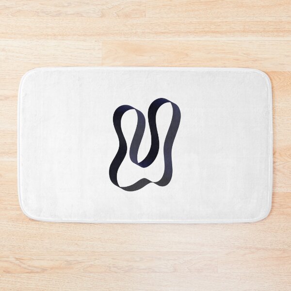 Item preview, Futuristic Ribbon Letter U – Futuristic Ribbon Alphabet designed and sold by uncoXab.