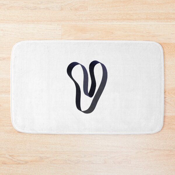 Item preview, Futuristic Ribbon Letter V – Futuristic Ribbon Alphabet designed and sold by uncoXab.