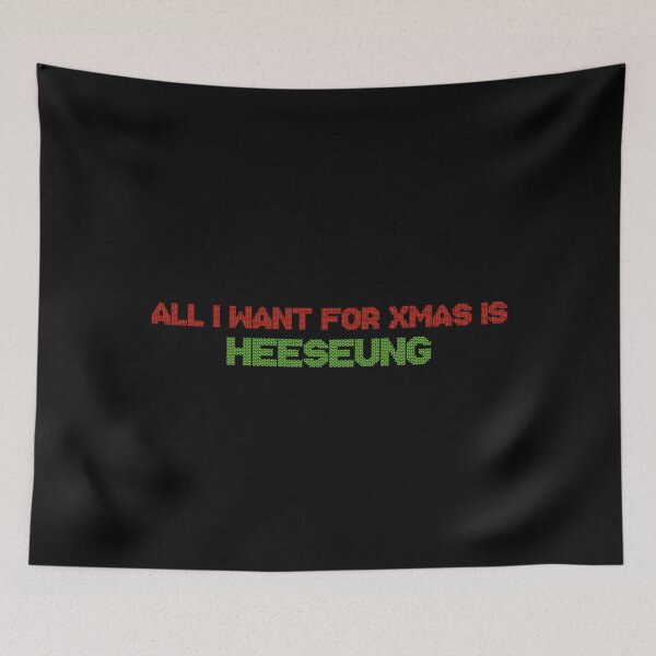 Item preview, All I Want for Xmas is Heeseung designed and sold by deluluhaze.
