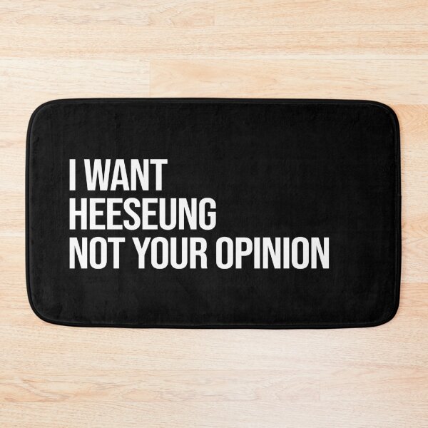 Item preview, I Want Heeseung Not Your Opinion designed and sold by deluluhaze.
