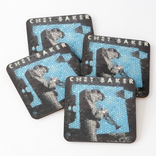Item preview, Chet Baker Quartet Stained Glass designed and sold by Logo-A-GoGo.