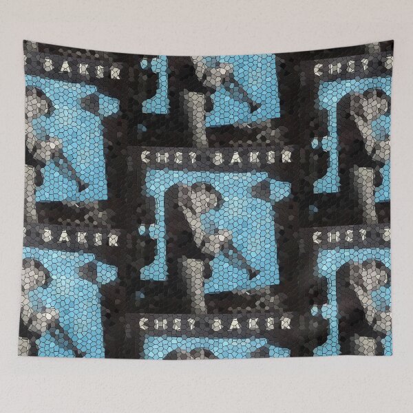 Item preview, Chet Baker Quartet Stained Glass designed and sold by Logo-A-GoGo.