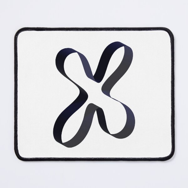 Item preview, Futuristic Ribbon Letter X – Futuristic Ribbon Alphabet designed and sold by uncoXab.
