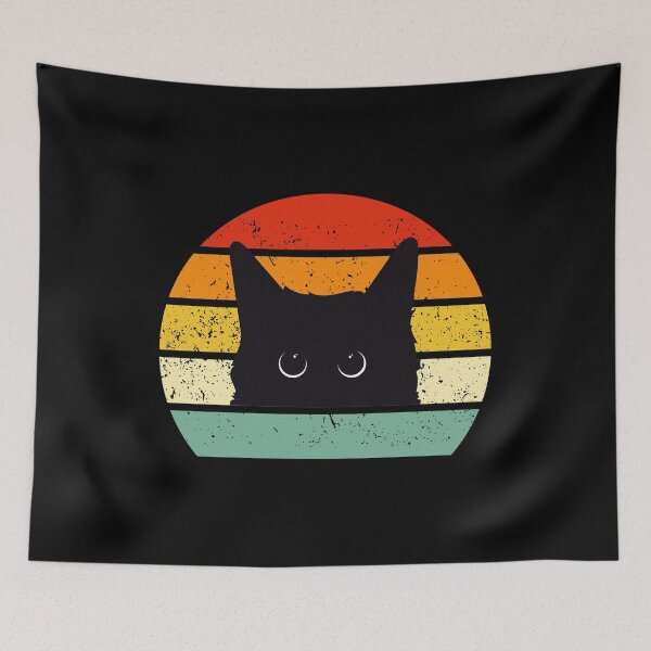 Item preview, Retro Cat Black Cat Lovers Tee Funny Cat Saying Cute Cate  Ladies Cat Lady Kitty cat  designed and sold by MotivaChic.