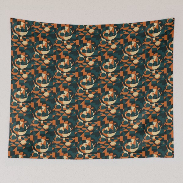Item preview, Geometric Fruit Still Life – Bold Cubist-Inspired Abstract Design designed and sold by FearlessG.