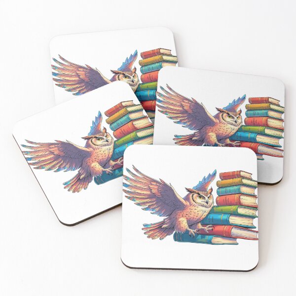 Item preview, OWL BOOKS  designed and sold by hemp3x.