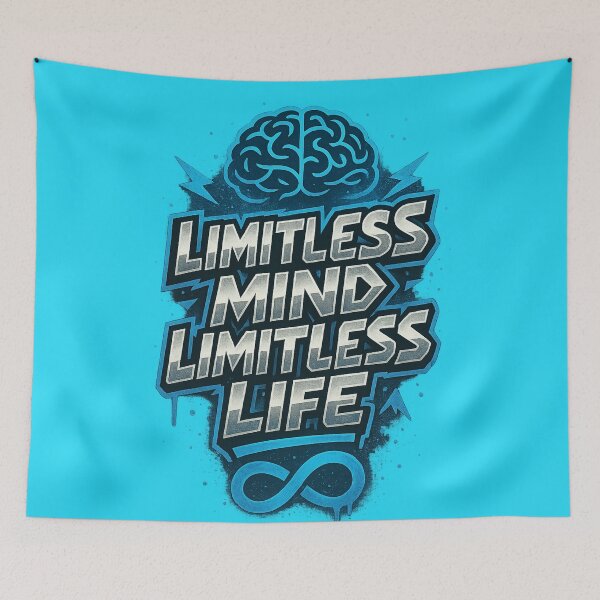 Item preview, Limitless Mind Limitless Life designed and sold by RedHow.