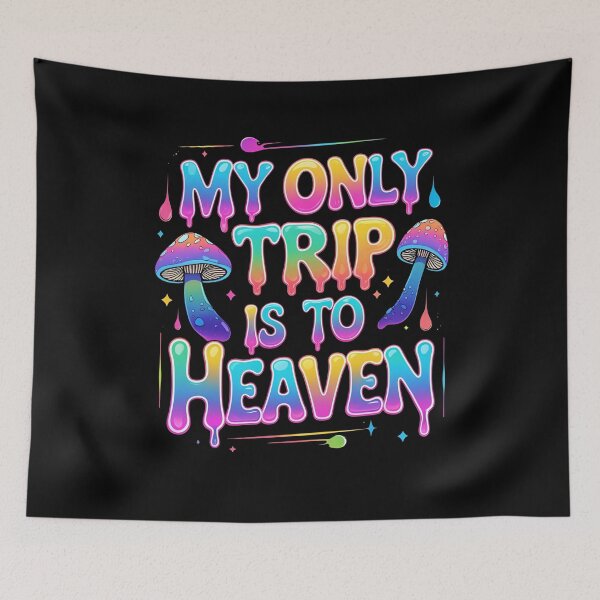 Item preview, My Only Trip Is To Heaven – Christian Statement Tee designed and sold by OrtegaGrace.