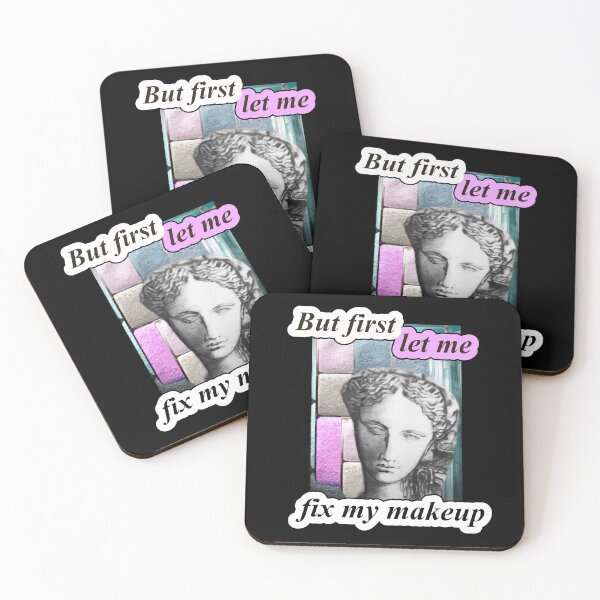 Item preview, But First, Makeup | Prima il Trucco | D’abord le Maquillage designed and sold by LenaBlueDesigns.
