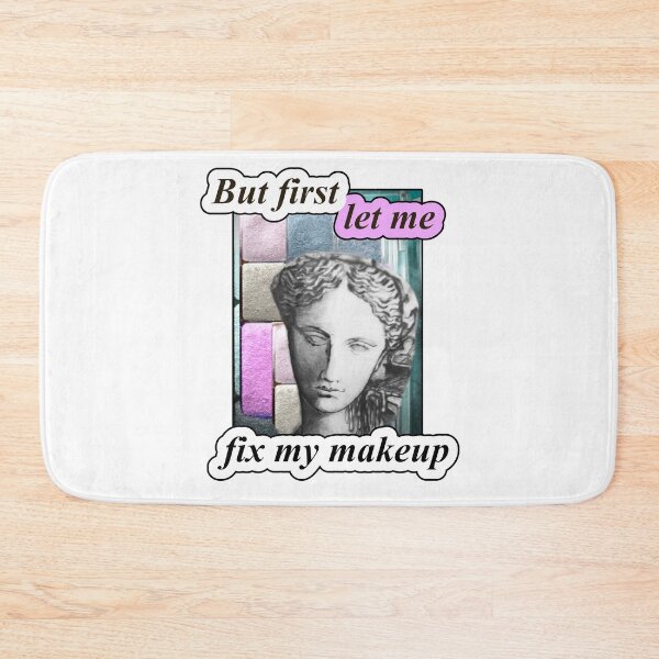 Item preview, But First, Makeup | Prima il Trucco | D’abord le Maquillage designed and sold by LenaBlueDesigns.