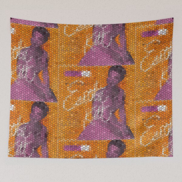 Item preview, Presents Eartha Kitt Stained Glass designed and sold by Logo-A-GoGo.