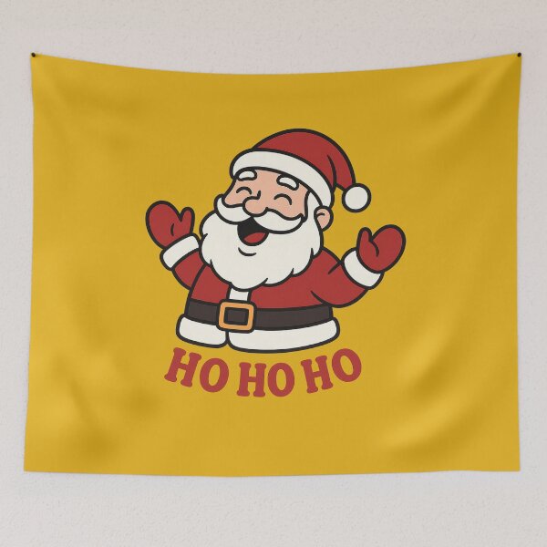 Item preview, Jolly Santa Ho Ho Ho Artwork designed and sold by ArtComixHaven.