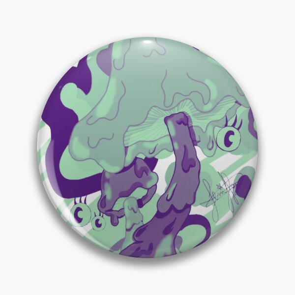 Item preview, Illustrated Psychedelic Mushroom: Colorful Digital Art with Surreal Style and Animated Eyes designed and sold by Jen-stuffs.