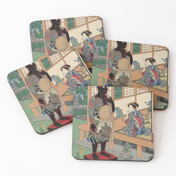 Item preview, Ukiyoe Karura and a Gril designed and sold by Haus Tacorari.