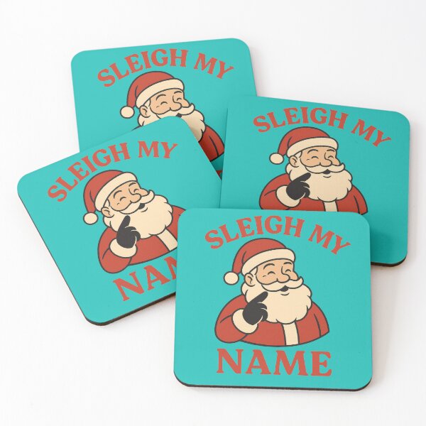 Item preview, Sleigh My Name Santa Artwork designed and sold by ArtComixHaven.