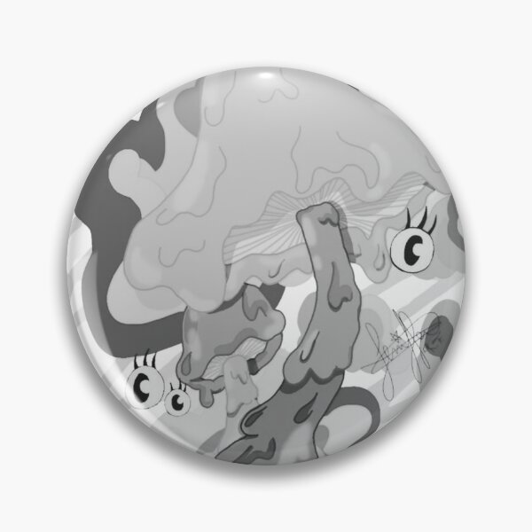 Item preview, Illustrated Psychedelic Mushroom: Colorful Digital Art with Surreal Style and Animated Eyes designed and sold by Jen-stuffs.