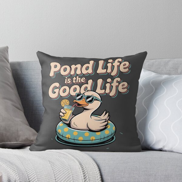 Item preview, Pond life is the good life - Pure duck - Truly duck - Free duck - Thanks duck - Duck rocks - My duck - Duck is back designed and sold by JansenGS.