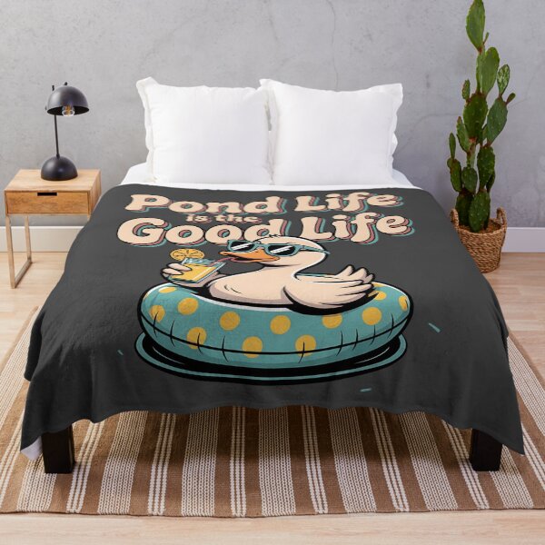 Item preview, Pond life is the good life - Pure duck - Truly duck - Free duck - Thanks duck - Duck rocks - My duck - Duck is back designed and sold by JansenGS.