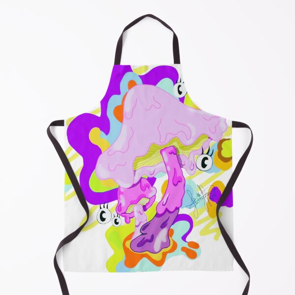 Item preview, Illustrated Psychedelic Mushroom: Colorful Digital Art with Surreal Style and Animated Eyes designed and sold by Jen-stuffs.