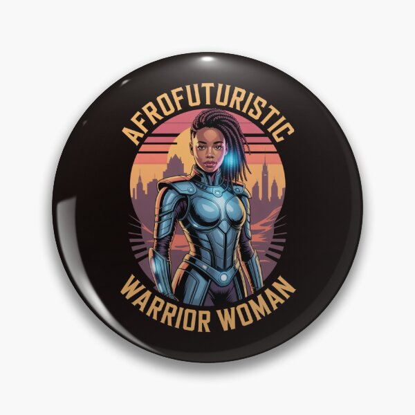 Item preview, Afrofuturistic Warrior Waoman designed and sold by Culturedesign25.