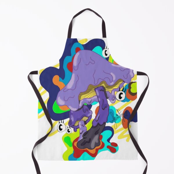 Item preview, Illustrated Psychedelic Mushroom: Colorful Digital Art with Surreal Style and Animated Eyes designed and sold by Jen-stuffs.