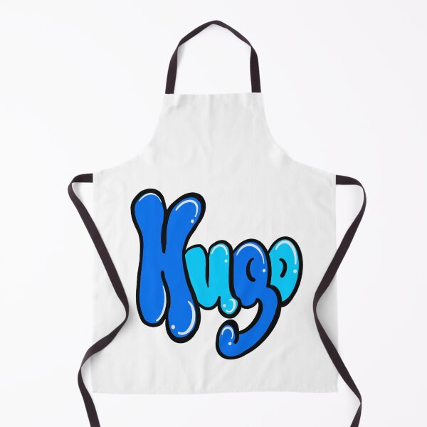 Item preview, Hugo Top 100 popular boys and men name Blue graffiti bubble letters Personalized Custom Name gift ideas for Pablo designed and sold by Artonmytee.