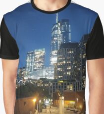 Manhattan, New York City, downtown, #Manhattan, #NewYorkCity, #downtown Graphic T-Shirt