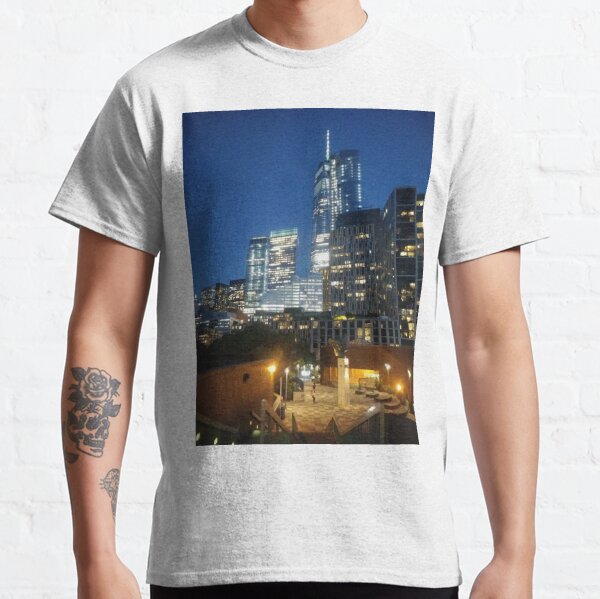 Manhattan, New York City, downtown, #Manhattan, #NewYorkCity, #downtown Classic T-Shirt