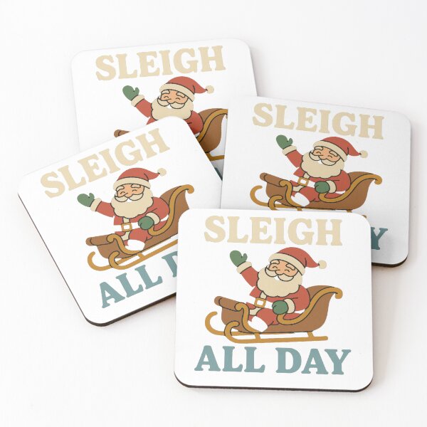 Item preview, Sleigh All Day Santa Artwork designed and sold by ArtComixHaven.