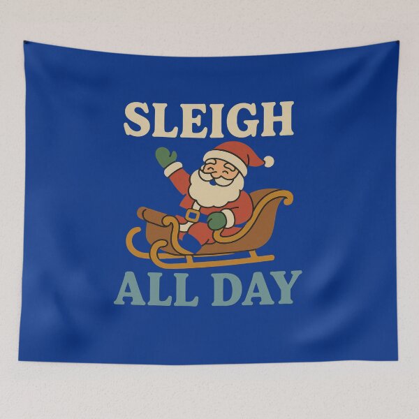 Item preview, Sleigh All Day Santa Artwork designed and sold by ArtComixHaven.