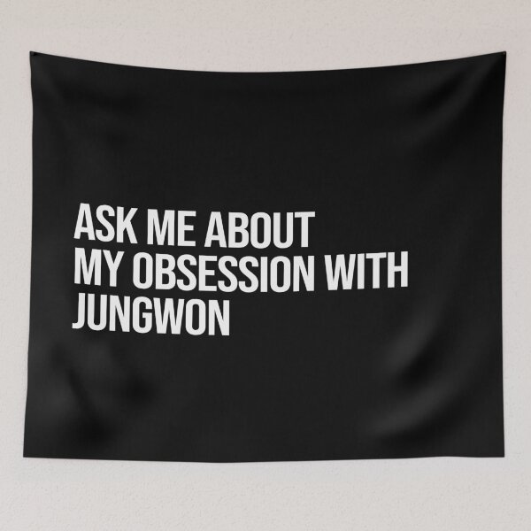 Item preview, Ask me About my Obsession with Jungwon designed and sold by deluluhaze.