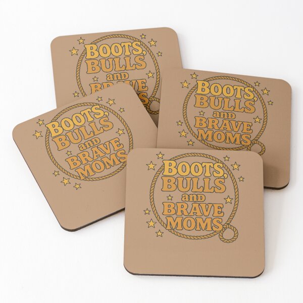 Item preview, Boots Bulls and Brave Moms Western Rodeo Style designed and sold by FrictionMaxxing.