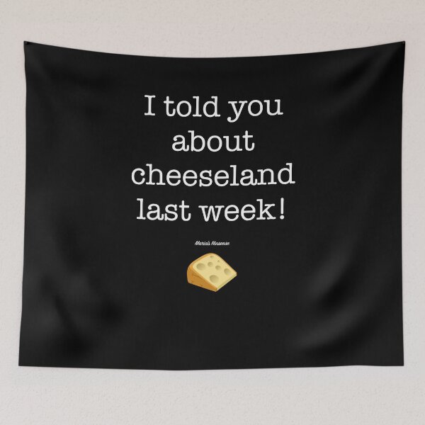 Item preview, Maria's Ninsense - Cheeseland designed and sold by Maria's Ninsense.