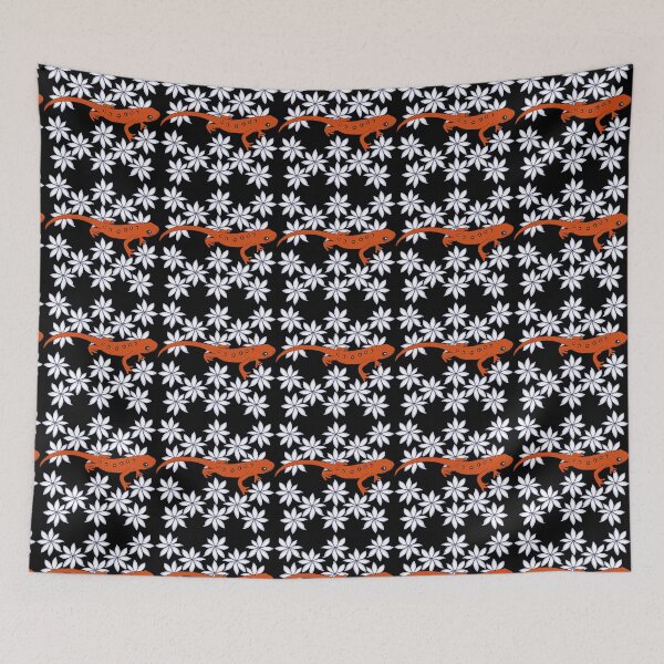 Item preview, Red spotted Newt designed and sold by Leapingdoe.