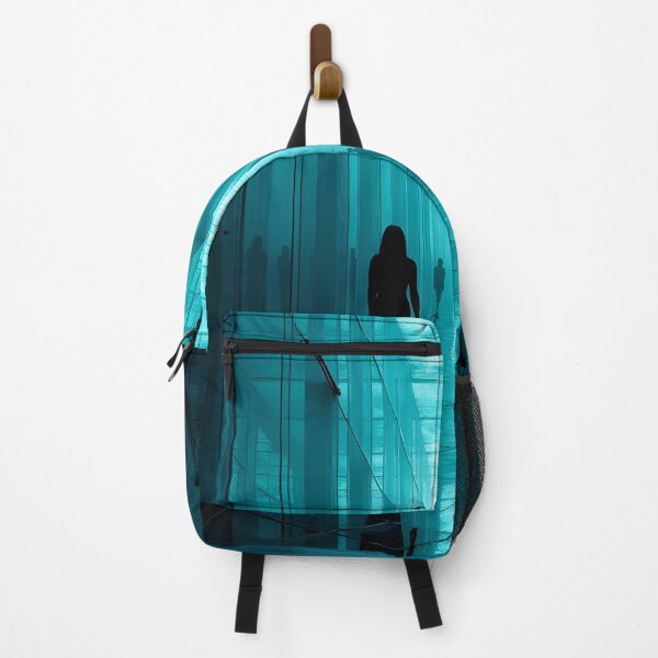 Item preview, Echoes of Solitude in a Neon Corridor designed and sold by oanaunciuleanu.