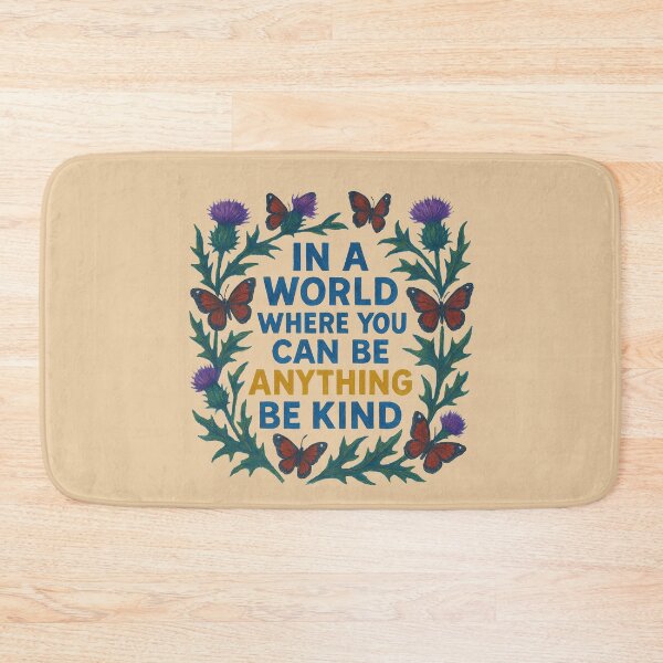 Item preview, In A World Where You Can Be Anything Be Kind Quote designed and sold by FrictionMaxxing.