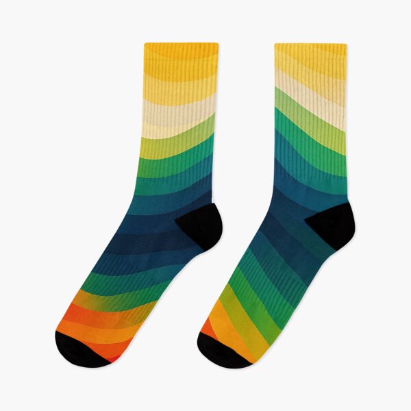 Item preview, Waves of rainbow colors designed and sold by Sigtrix.