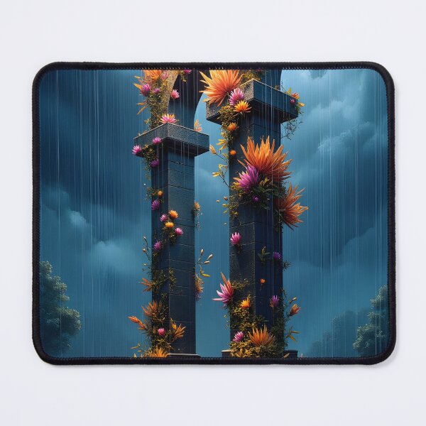 Item preview, Floral Gateway to the Unknown designed and sold by oanaunciuleanu.