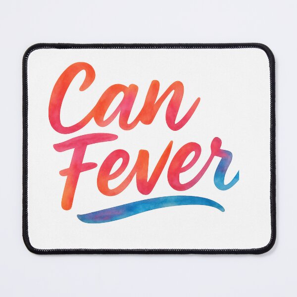 Item preview, Can Fever – Vibrant Watercolor Quote designed and sold by Bloom & Charm Studio.