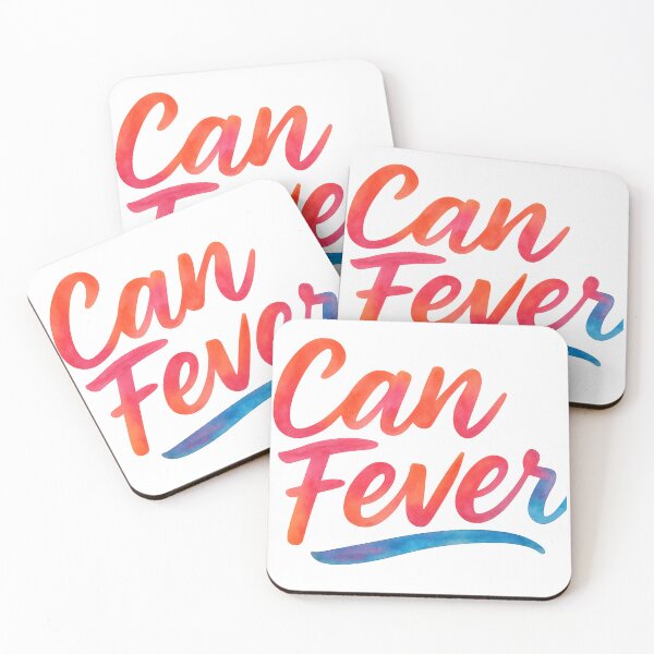 Item preview, Can Fever – Vibrant Watercolor Quote designed and sold by Bloom & Charm Studio.