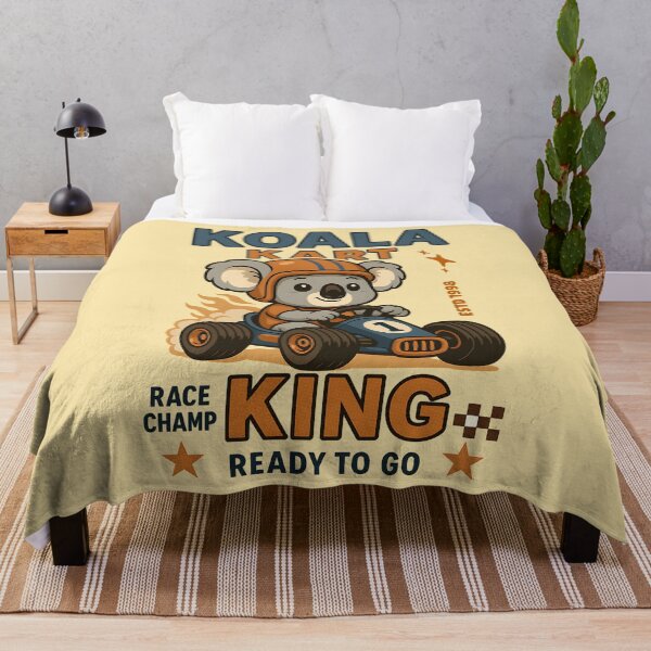 Item preview, Koala Kart King – Cute Racing Champion designed and sold by AwesomeBeyondLimits.