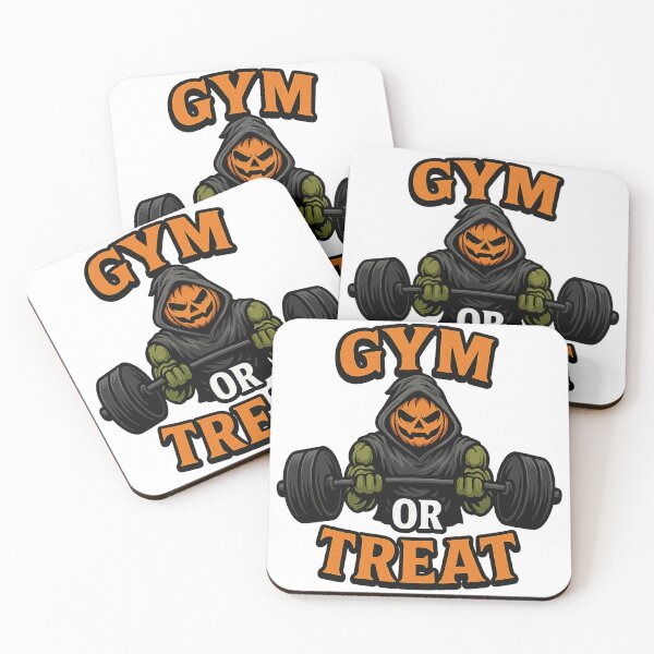 Item preview, Gym or Treat – Halloween Fitness Pumpkin Design designed and sold by EchoDimension.