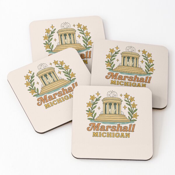 Item preview, Marshall Michigan Retro Small Town Pride designed and sold by FrictionMaxxing.