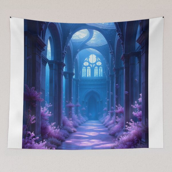 Item preview, Sanctuary of Twilight Blossoms designed and sold by oanaunciuleanu.