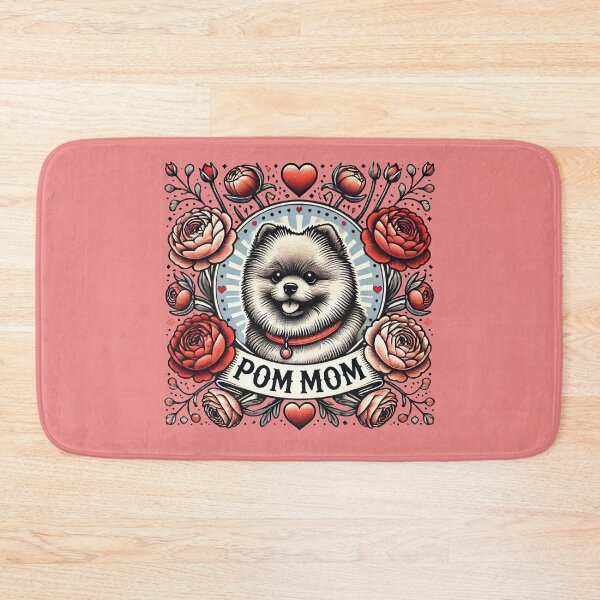 Item preview, Pom Mom Dog Mom Cute Pomeranian Lover Design designed and sold by FrictionMaxxing.
