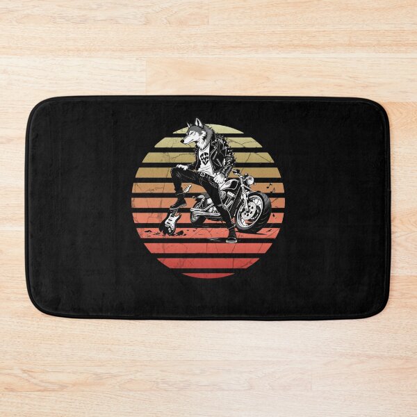 Item preview, Cool wolf with guitar – rock music designed and sold by FreshPixelArt.
