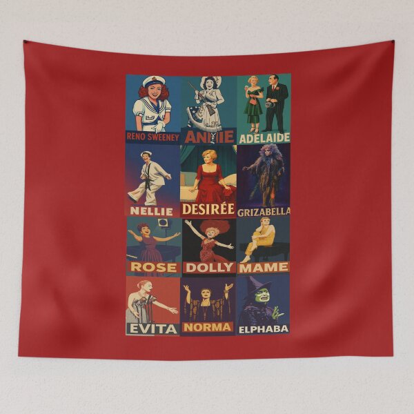 Item preview, Pop Art Great Broadway Diva Roles designed and sold by CMooreWorx.