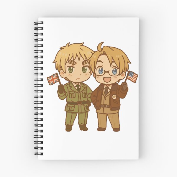 Item preview, Chibi USUK (Hetalia) designed and sold by HiddenMirth.