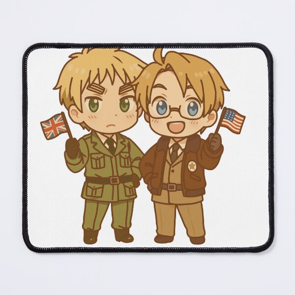 Item preview, Chibi USUK (Hetalia) designed and sold by HiddenMirth.